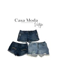 170626-35 denim micro shorts 10 pcs