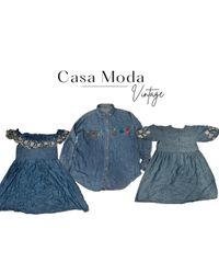 170626-37 abiti in denim 10 pezzi