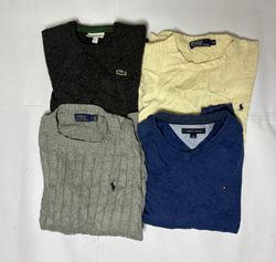 Ralph Lauren sweaters, Tommy Hilfiger and lacoste ..
