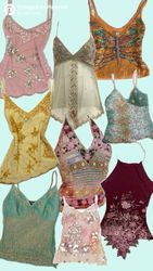 Y2K camisole tops