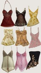 Y2K camisole tops