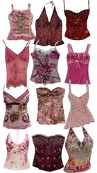 Y2K camisole tops
