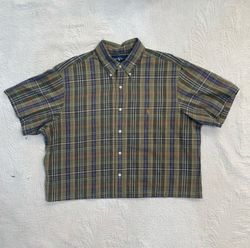Upcycle Ralph Lauren Boxy Crop Tops Shirts (DV -06..