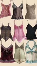 Y2K camisole tops