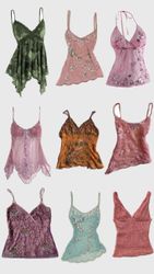 Y2K camisole tops