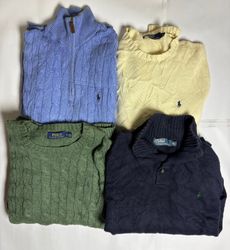 Ralph Lauren cable knits & heavyweight sweater