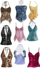Y2K camisole tops