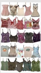 Y2K camisole tops
