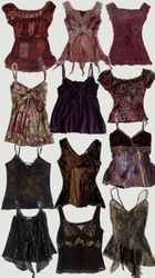 Y2K camisole tops