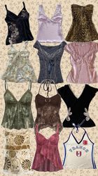 Y2K camisole tops