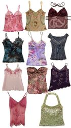 Y2K camisole tops