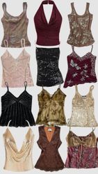 Y2K camisole tops