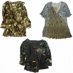 Women's Y2K Tank Tops & Ruffle Blouses Bundle | Tr..