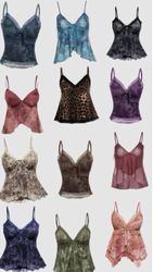 Y2K camisole tops