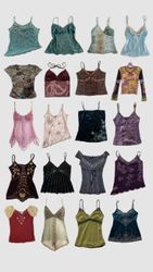 Y2K camisole tops