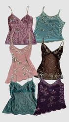 Y2K camisole tops