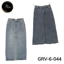 Women’s Denim Long Skirt – Premium Y2K Vintage Sty..