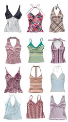 Y2K camisole tops