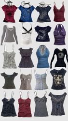 Y2K camisole tops