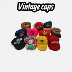 Vintage caps
