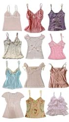 Y2K camisole tops