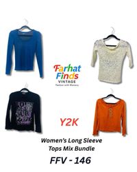 Women’s Long Sleeves Tops Mix Bundle ( FFV - 146)