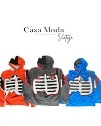 Reworked Branded Skeleton Hoodies 1/2-1