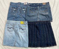 Y2k denim skirts (841)