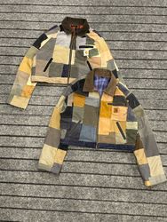 Upcycled Carhartt Cropped Detroit Jacket..