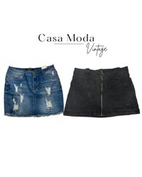 180626-8 Y2k denim skirts 10 pcs