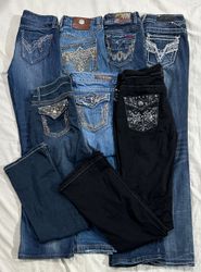 Y2k bootcut jeans (849)