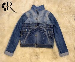 Upcycled Luxe Patch Denim Jackets (Woman’s)