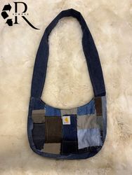 Upcycled Carharrt Patchwork Tote Bags