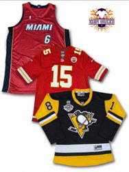 Premium NFL NHL NBA Mejestic Jerseys