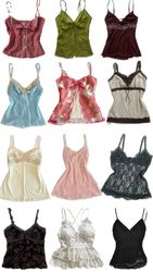 Y2K Spitze Babydoll Tops - (18/07)