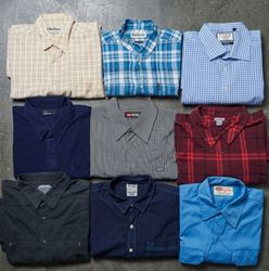 Mix premium brands button up shirts