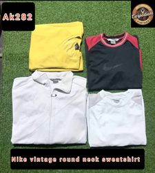 Nike vintage round neck sweatshirt ak282