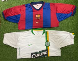 Vintage football club T shirt