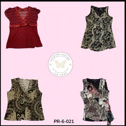 Women’s Printed Poly Blouse S.S Collection – Soft ..