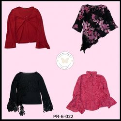 Vintage Printed Poly Blouse L.S – Chic Everyday Fa..