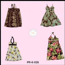 Chic Printed Cotton Dress – Soft & Breathable Summ..