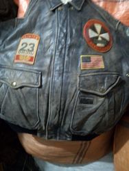 Leather jacket