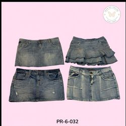 Classic High-Rise Denim Mini Skirt – Everyday Chic..