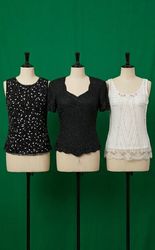 Y2K Beaded Blouse vl35