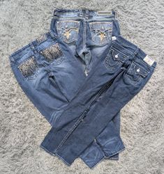 *** Miss Me True Religion Rock Revival Skinny Jean..