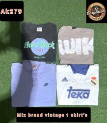 Mix brand vintage t shirts ak279