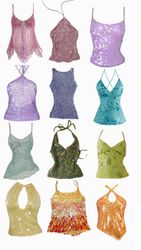 Y2K camisole tops