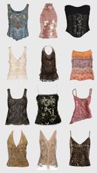 Y2K camisole tops