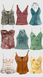 Y2K camisole tops