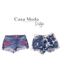 180626-27 denim micro shorts 10 pcs